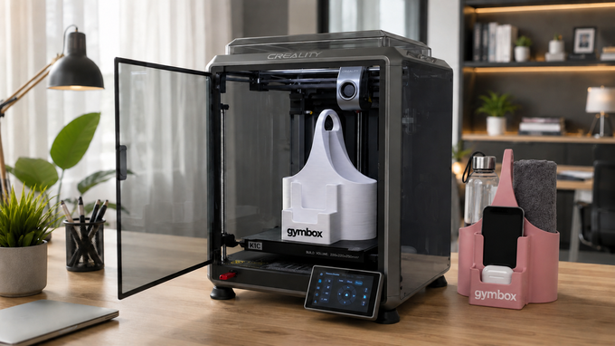 3D yazıcı ile GYMBOX prototipleme